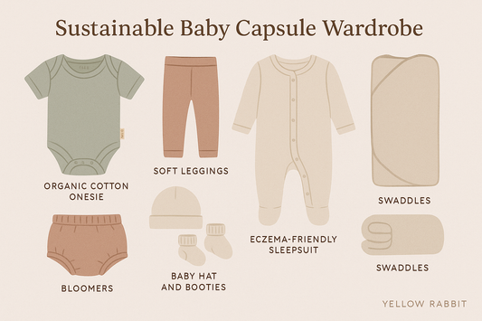 Sustainable baby capsule wardrobe 