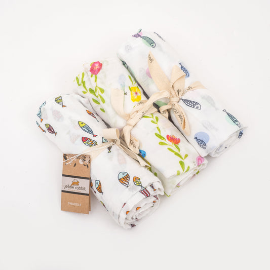 How to Swaddle a baby safely - A cozy Guide from Yellow Rabbit