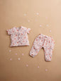 toddler playsuit flamingos