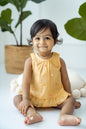 Infant girl's Jhabla and bloomer set