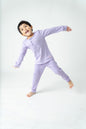 Yellow Rabbit organic cotton knitted pajamas - cozy, durable and safe sleepwear for babies and young kids.