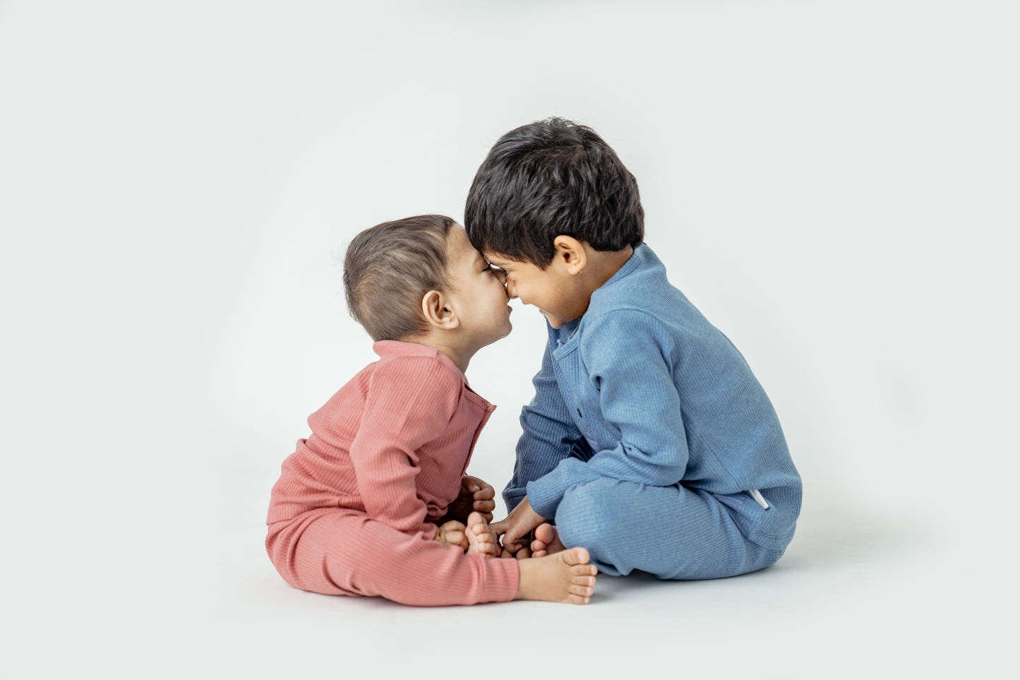 Soft organic cotton knitted PJs for newborns and toddlers - comfortable, eco-friendly sleepwear for a cozy night's rest.