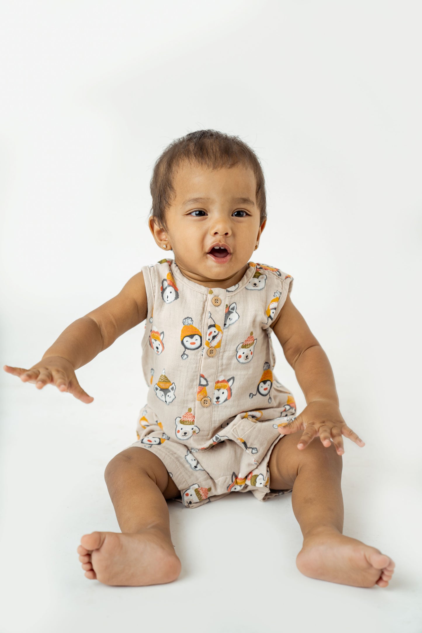 Short leg romper