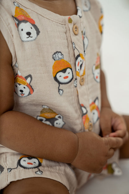 Short leg romper