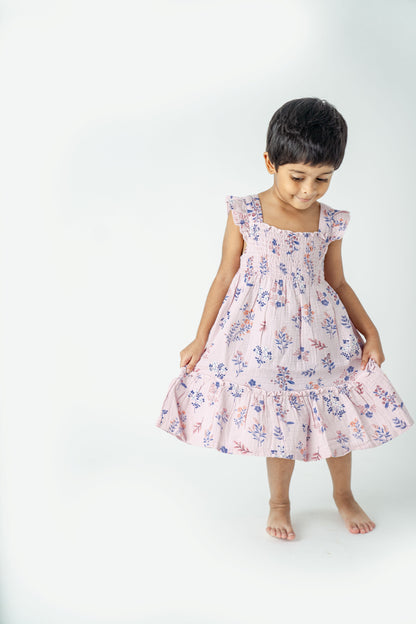 Shirred Dress