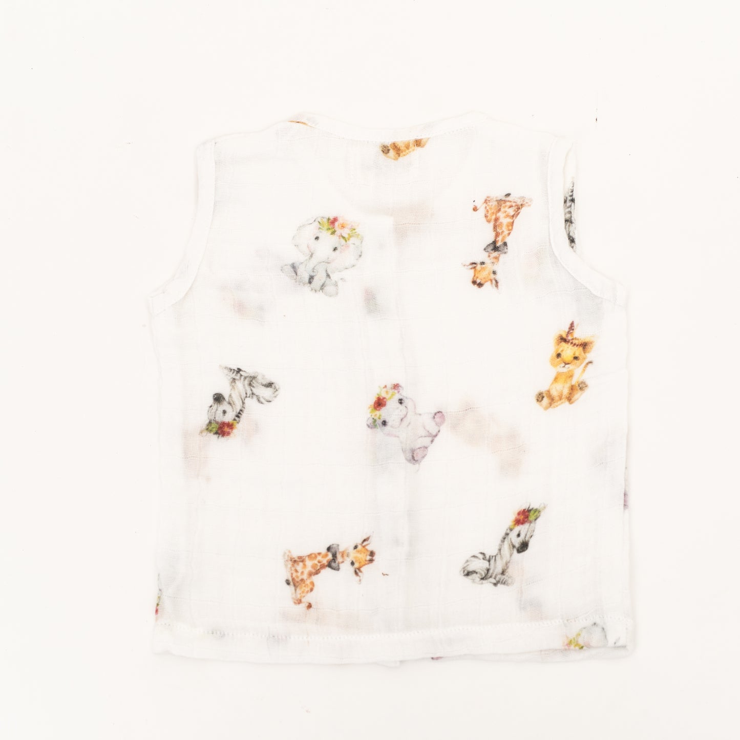 Babies of the Savanna muslin singlet