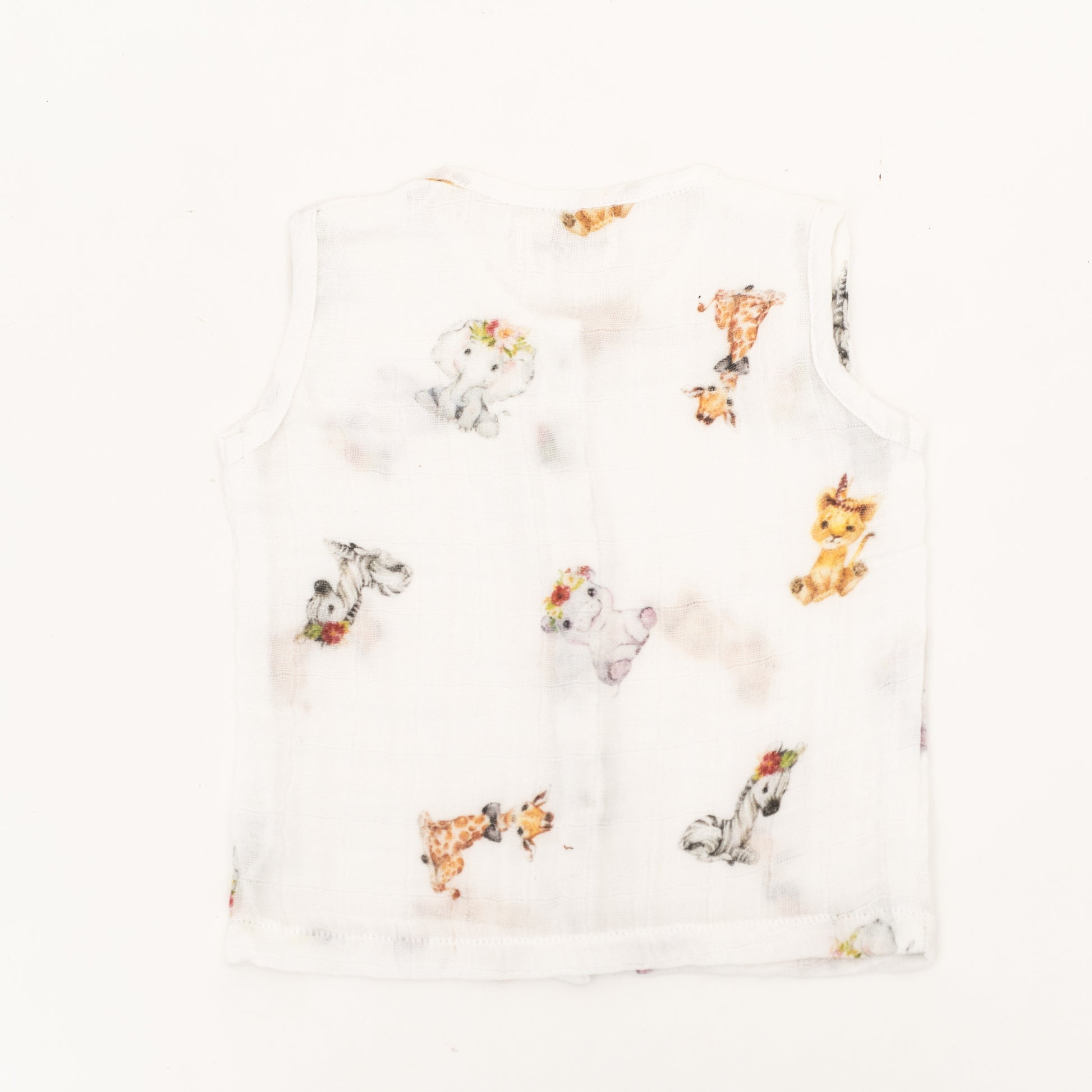 Babies of the Savanna muslin singlet