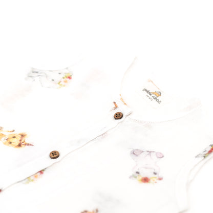 Babies of the Savanna muslin singlet