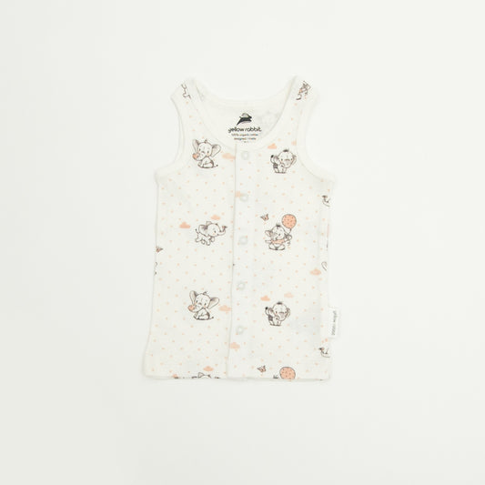 Knitted button-down Singlets (Sleeveless)