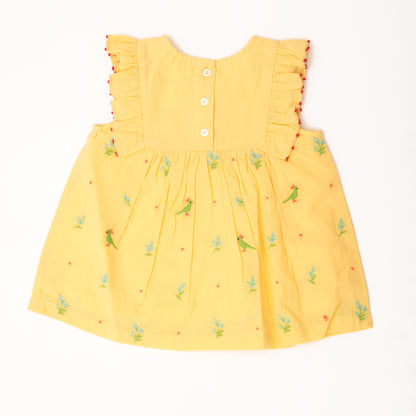 Canary summer dress
