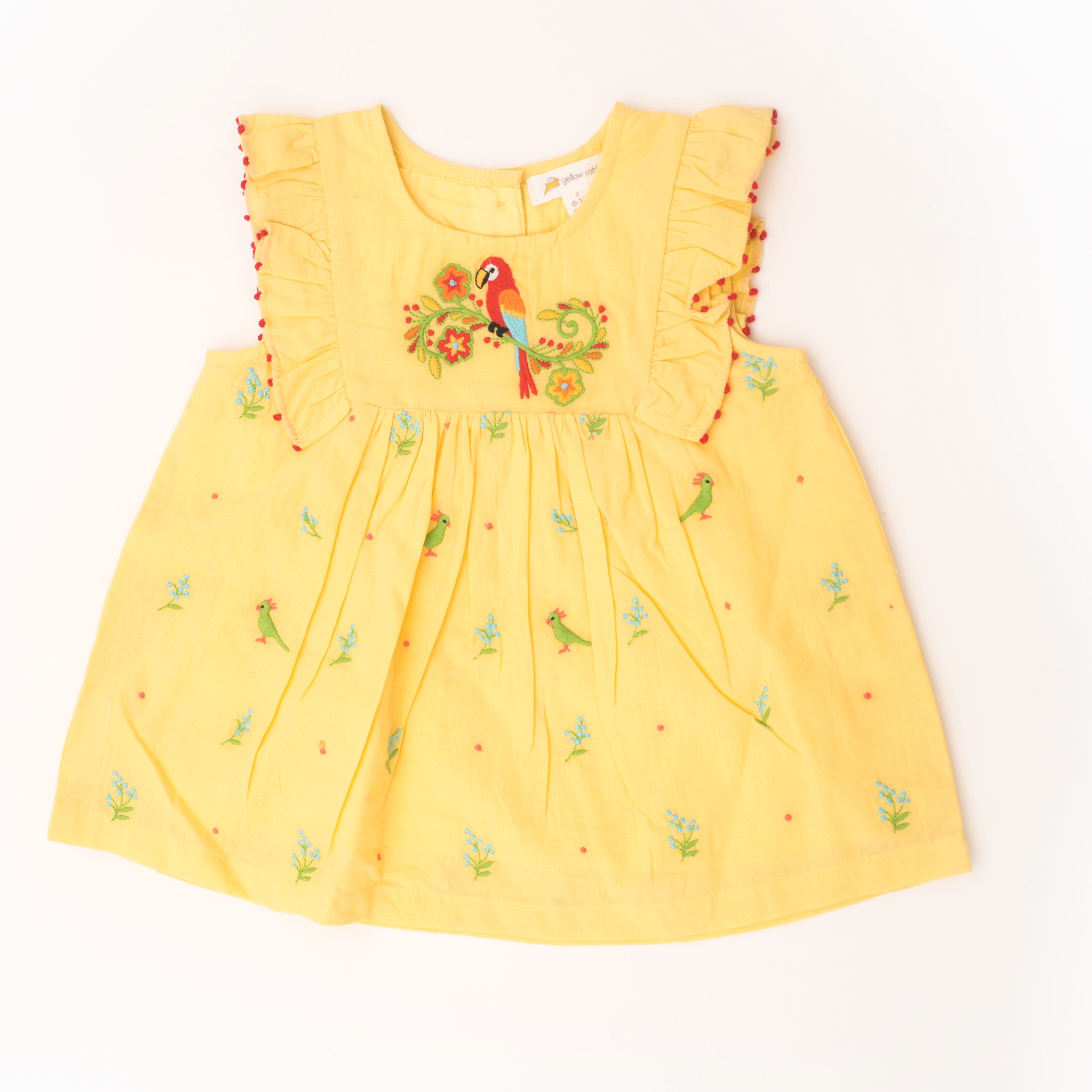 Canary summer dress