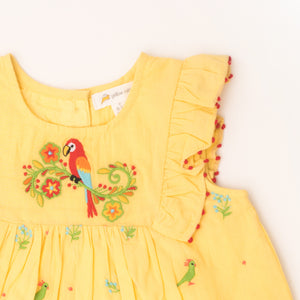 Canary summer dress