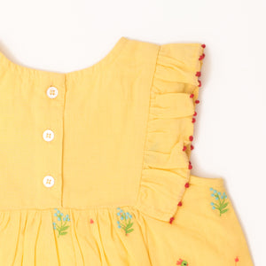 Canary summer dress