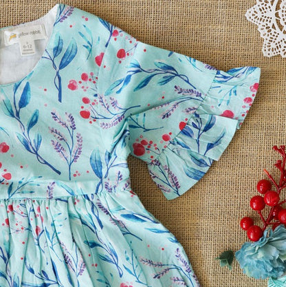 Celeste blue dress