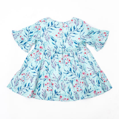 Celeste blue dress