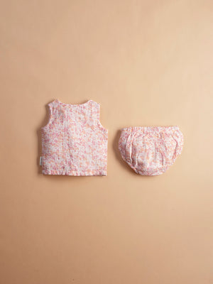 Cherry blossom bloomer set