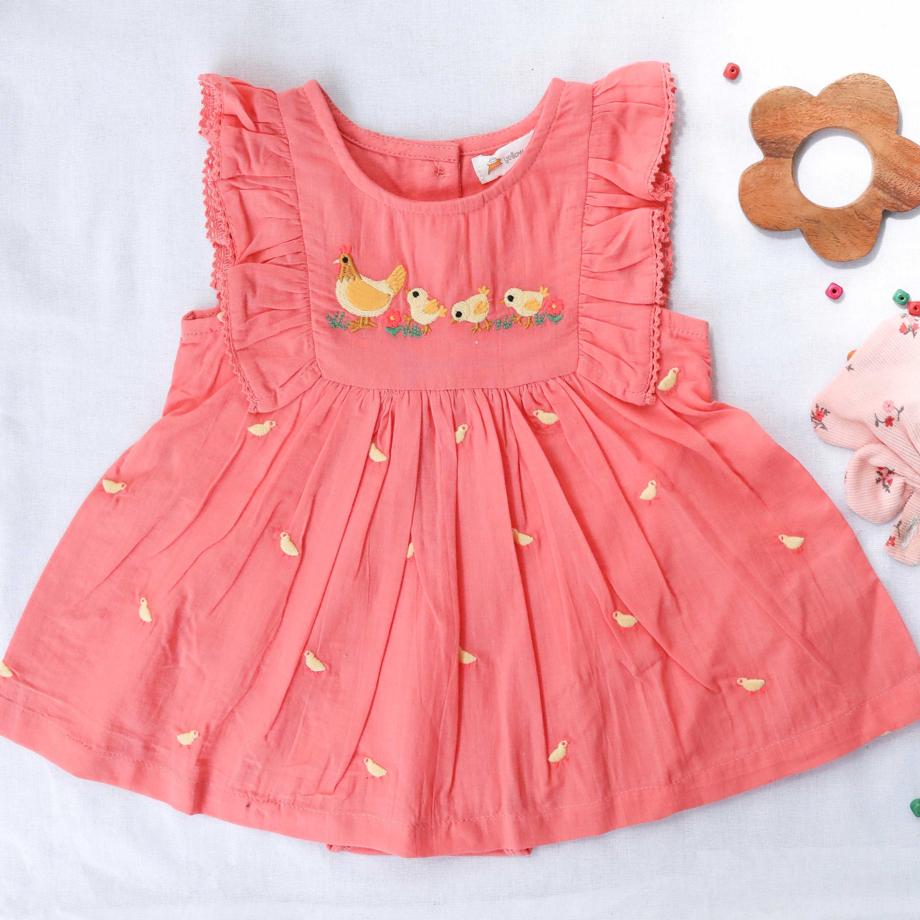 Coral Chic dress