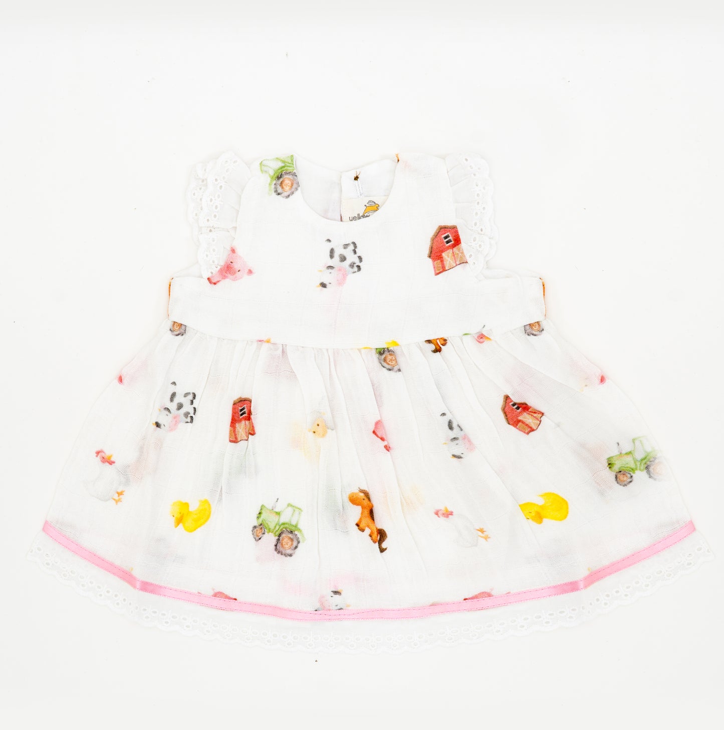 New born Muslin dress