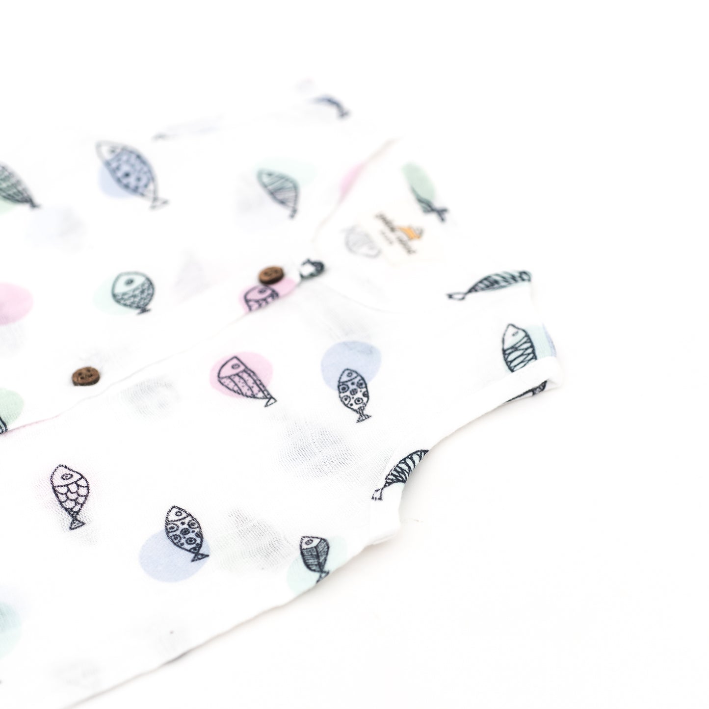 Muslin Button-down Singlet