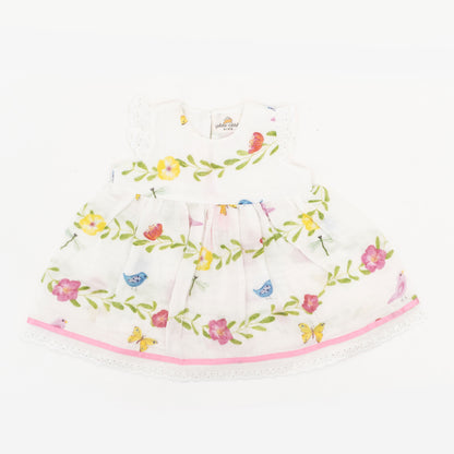 Flutter by new born dress