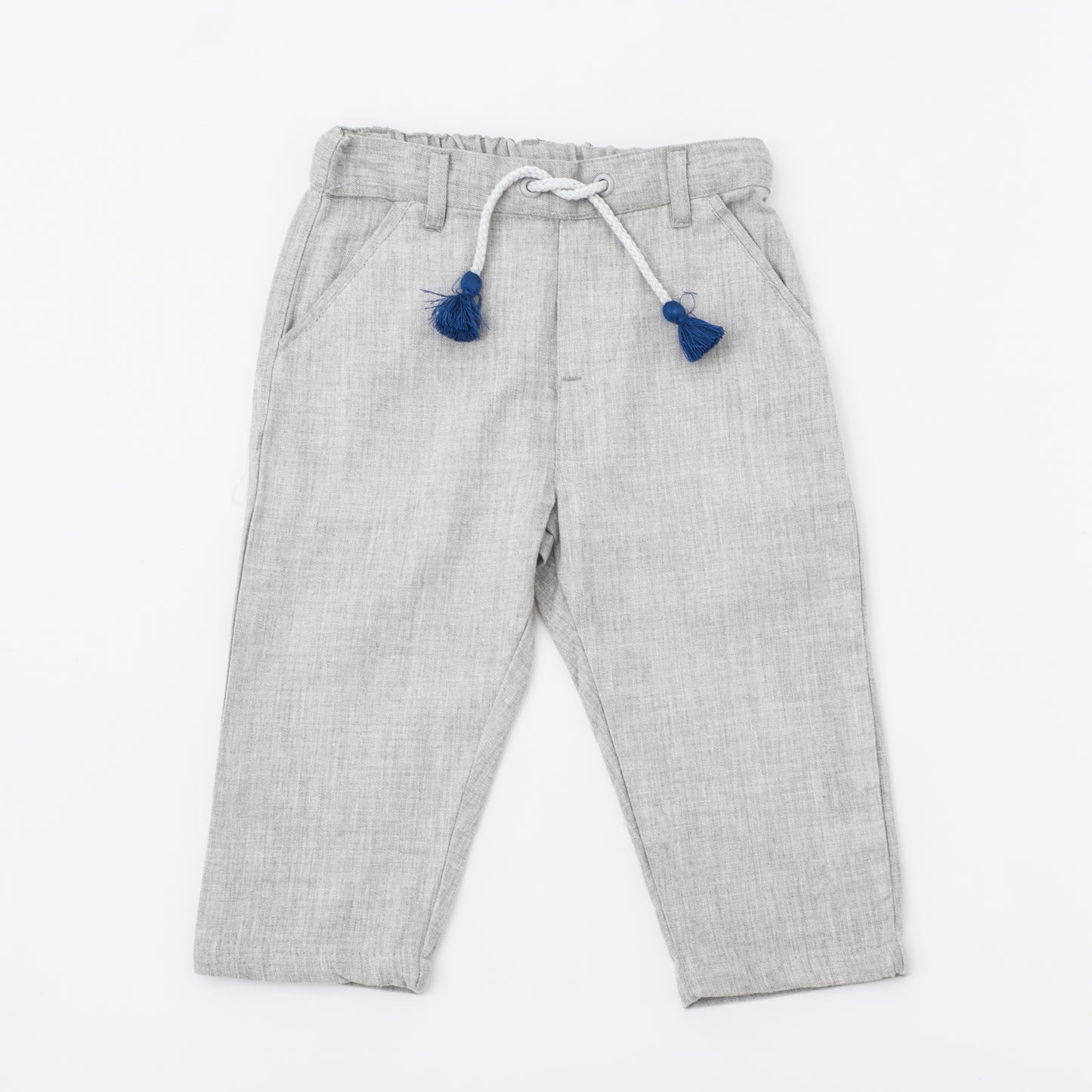 Grey melange chinos