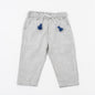 Grey melange chinos