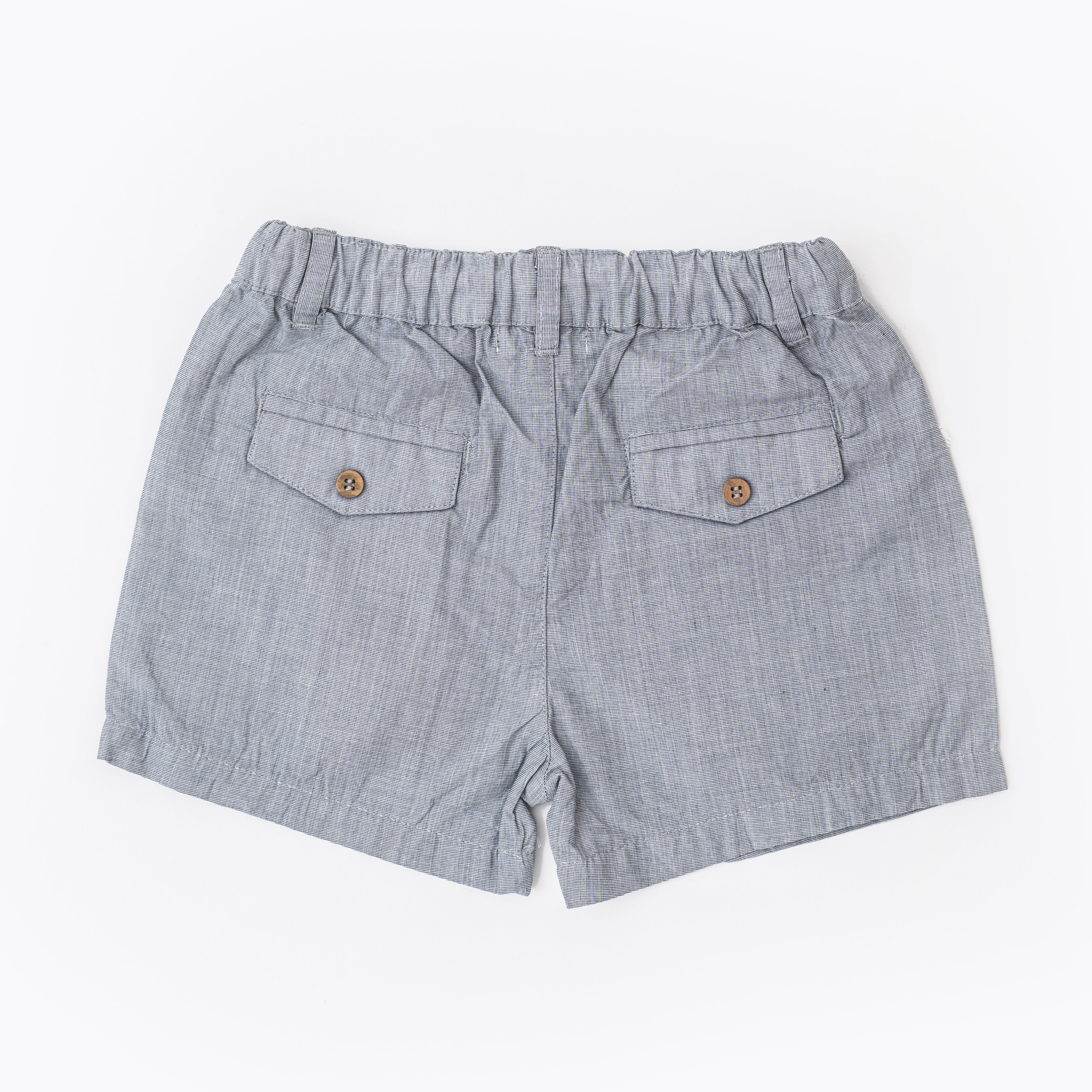 Grey melange shorts
