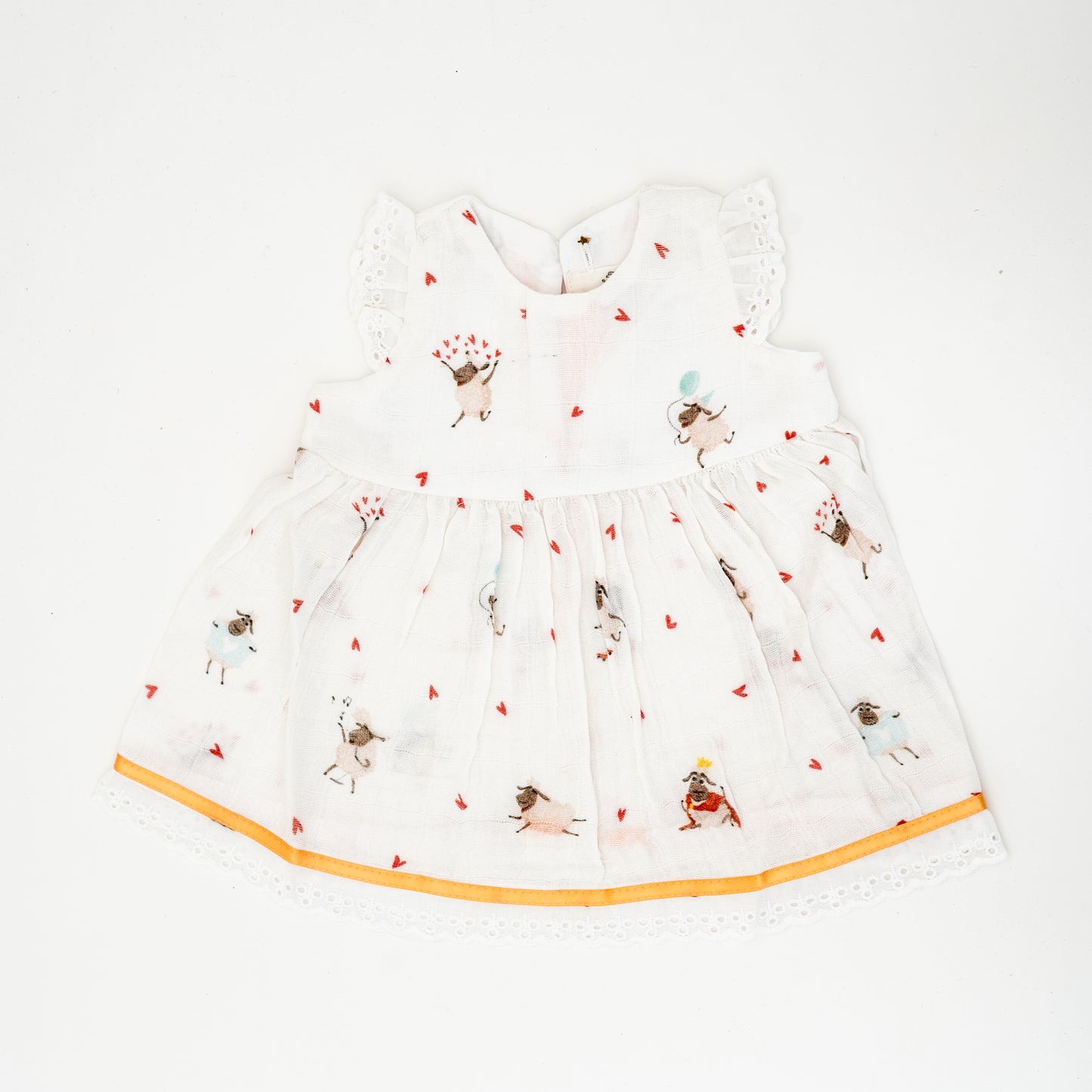New born Muslin dress