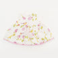 Magnolia flowers new born dress