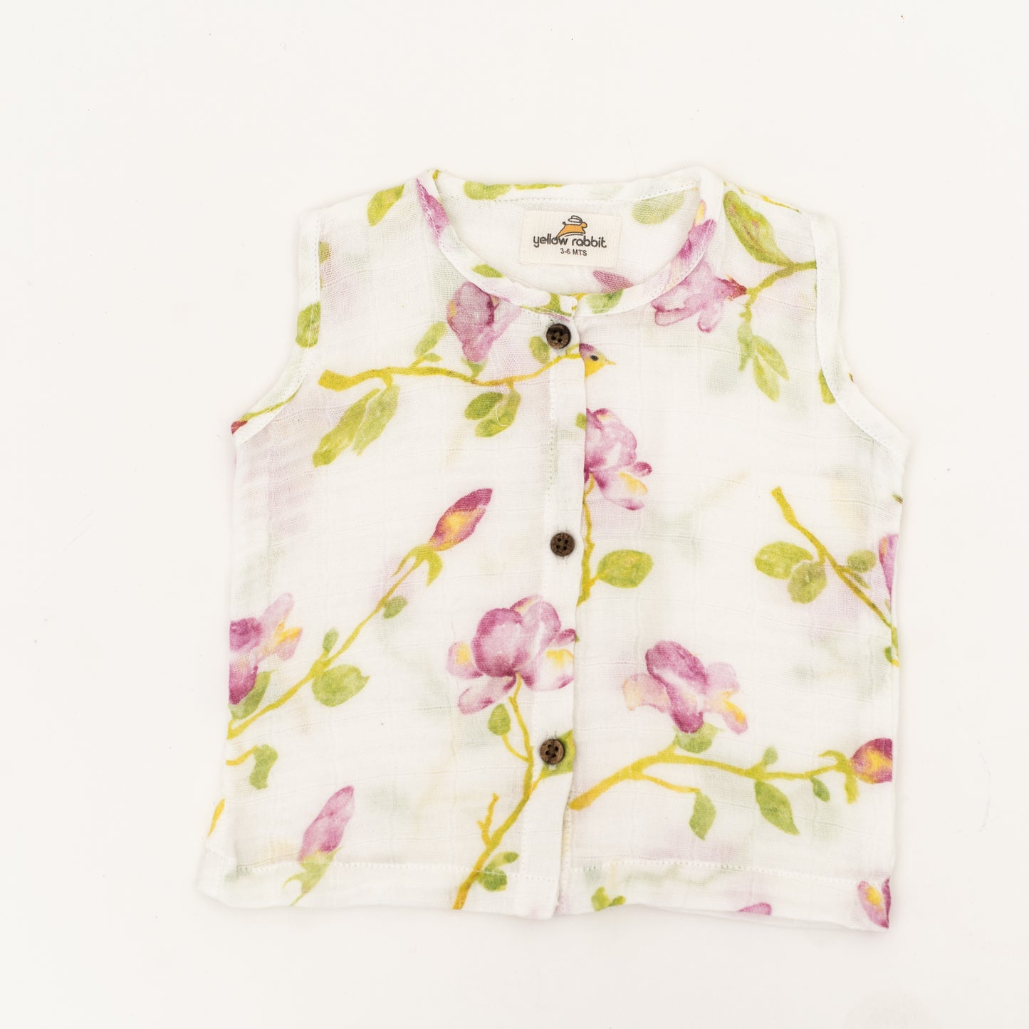 Muslin Button-down Singlet