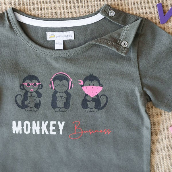 Monkey business t-shirt