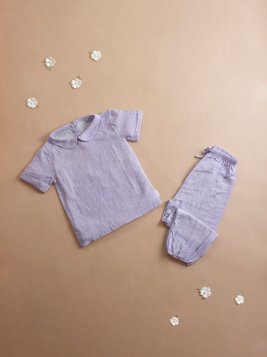 Mosaic lavender loungewear
