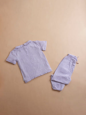 Mosaic lavender loungewear