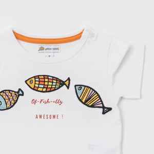 of-fish-ally awesome tshirt white