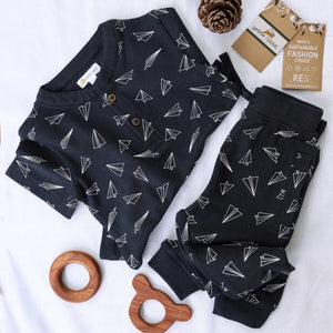 Origami paper plane lounge wear