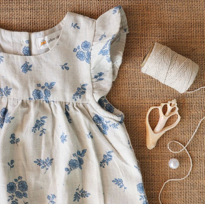 Girls short leg romper