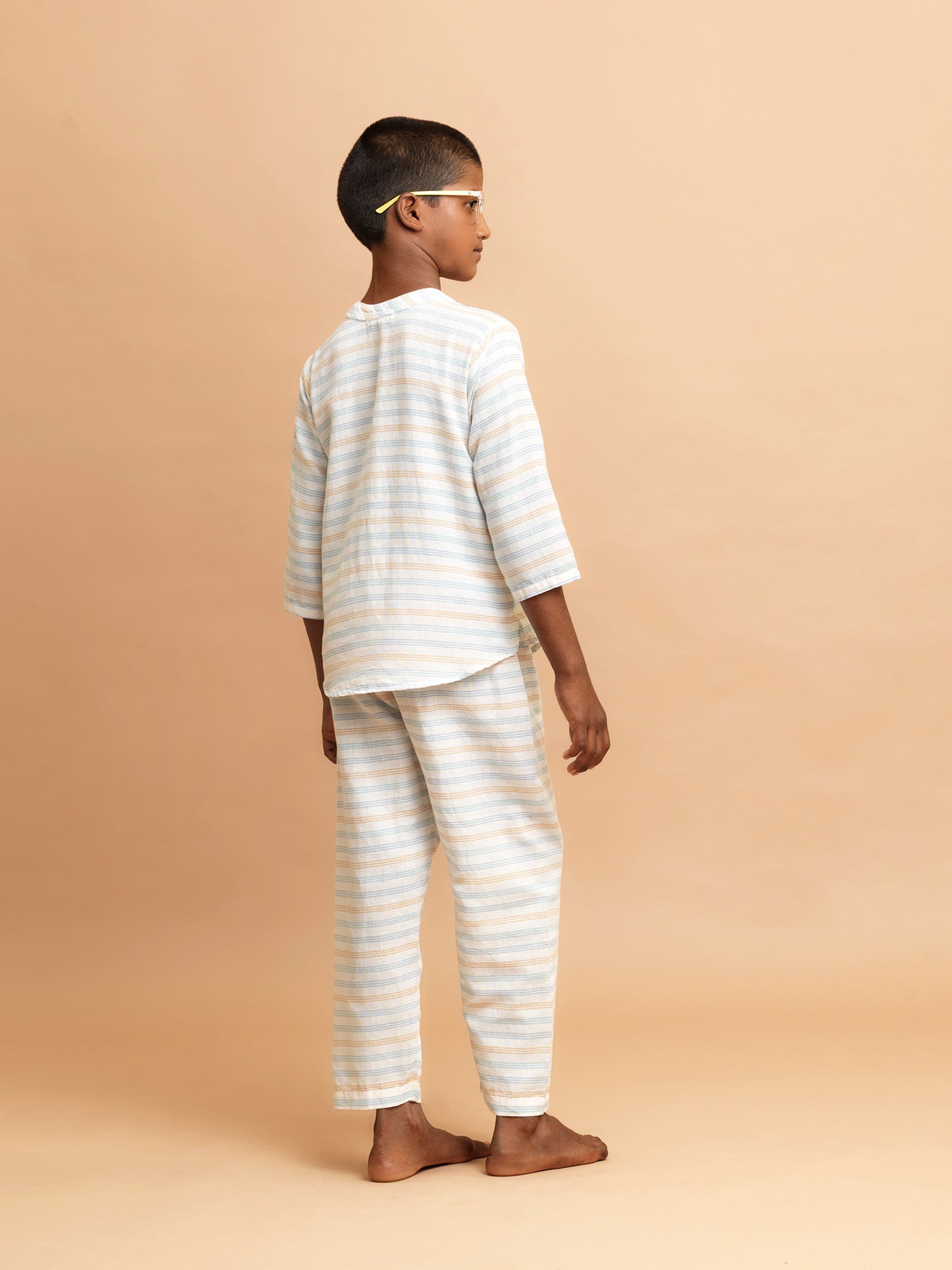 Sky sand stripes loungewear
