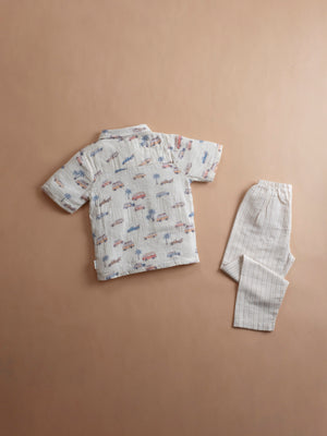 Wagon stripe loungewear