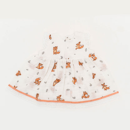 Yoga fox new born dress