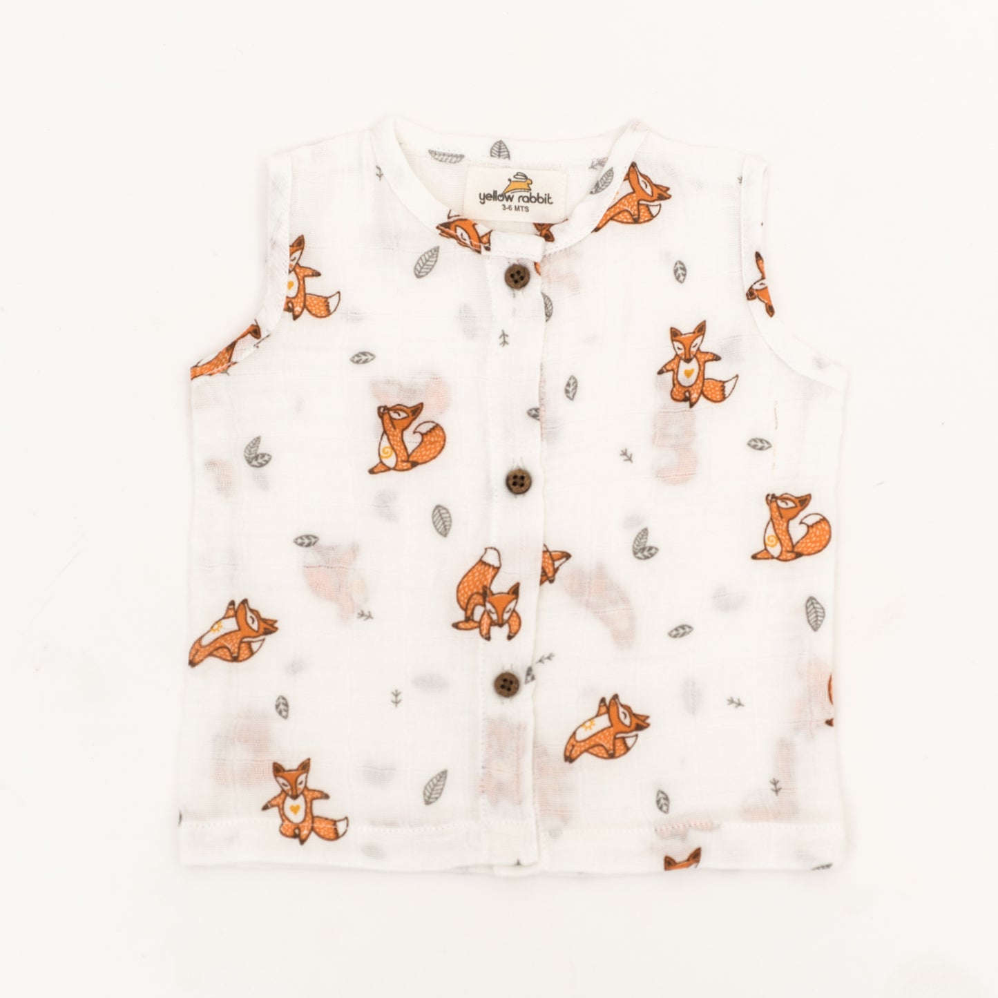 Muslin Button-down Singlet