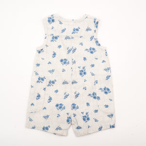 boys short leg romper