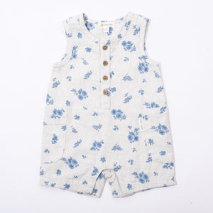 boys short leg romper