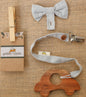 Neem Wooden Teethers (with pacifier clips)
