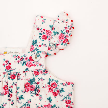 Floral onesie(pink bouquet)