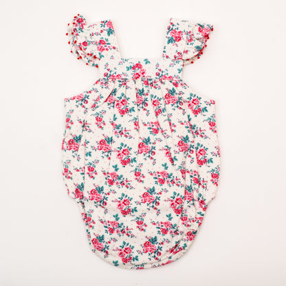 Floral onesie(pink bouquet)