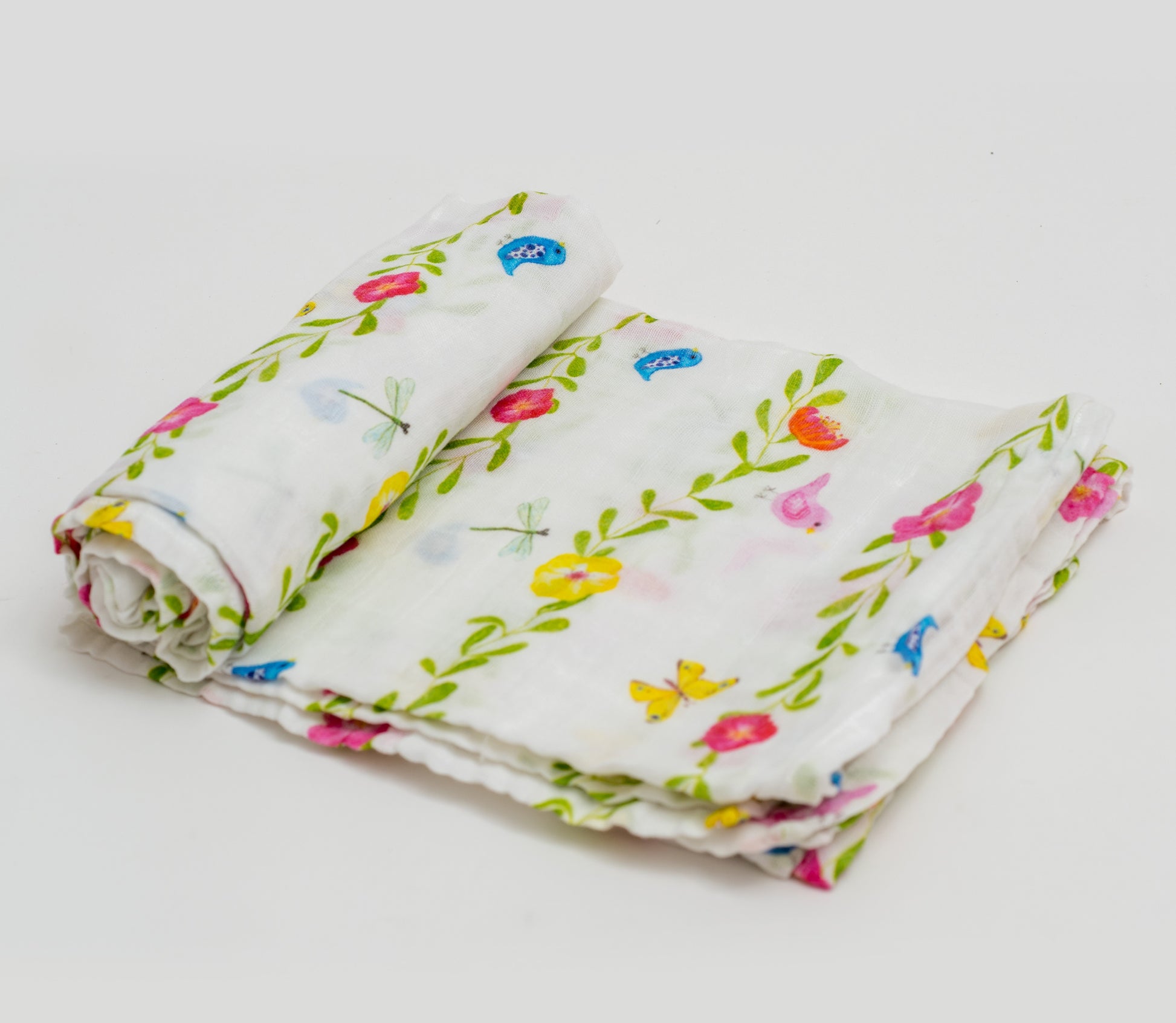 Organic cotton flutter by swaddle blanket