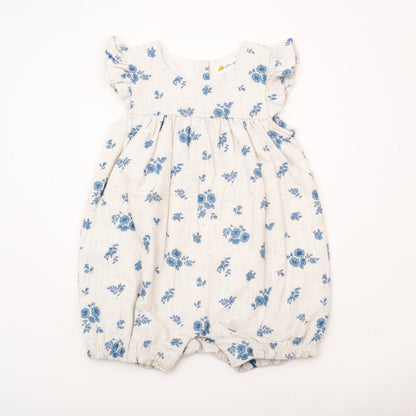 girls short leg romper