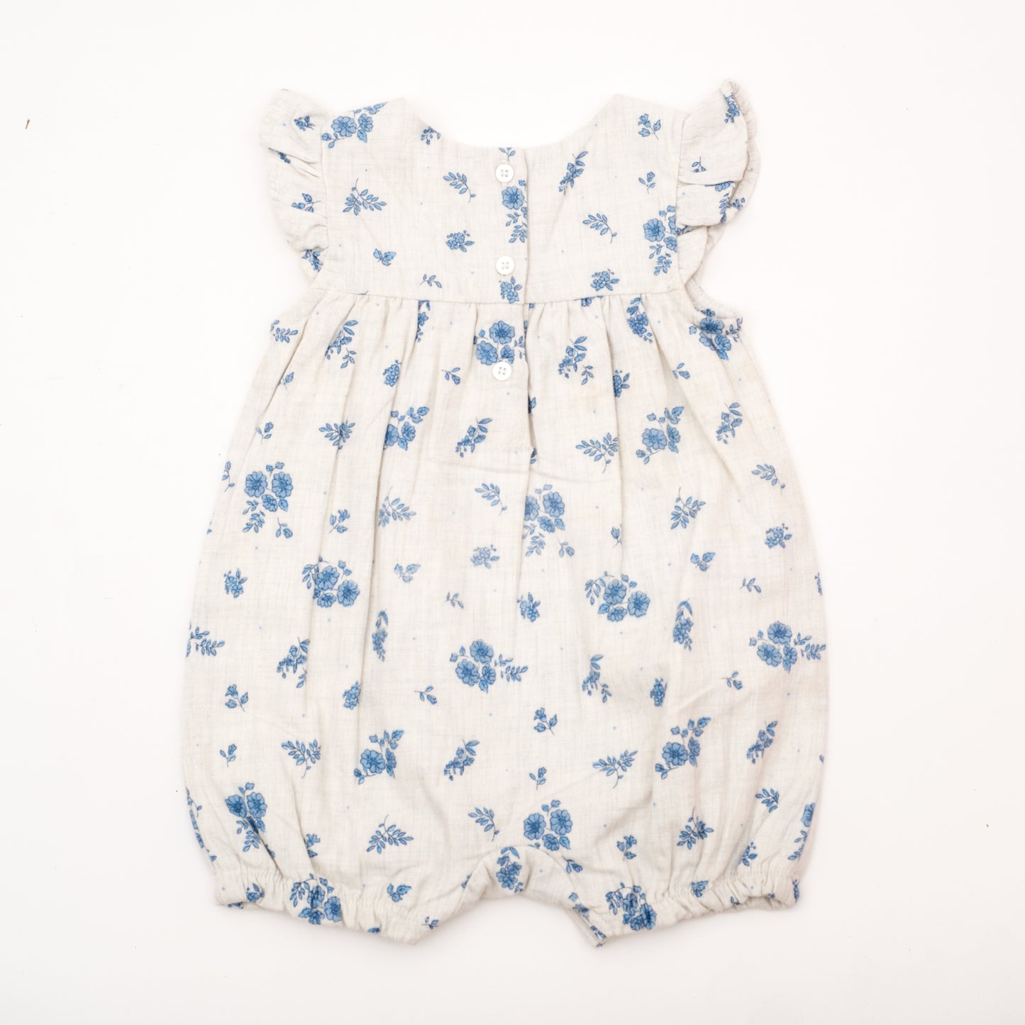 girls short leg romper