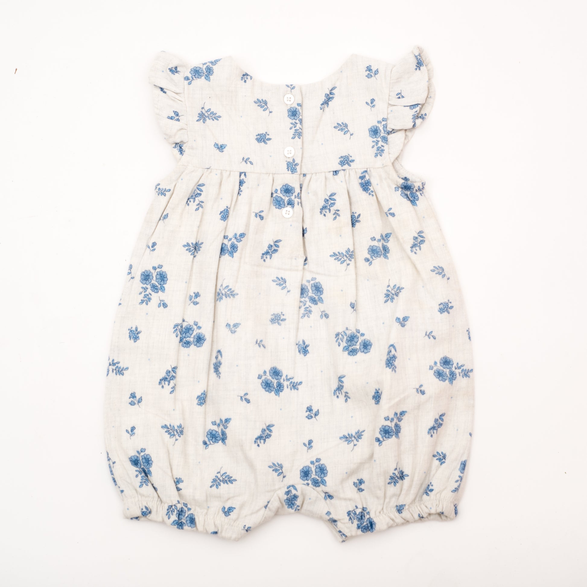 girls short leg romper