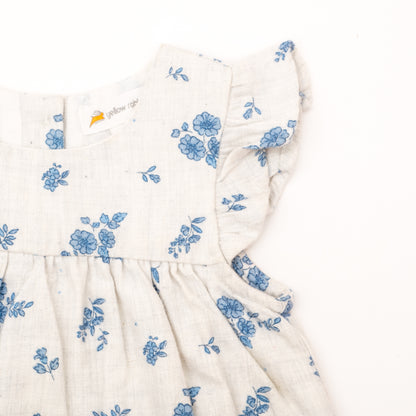girls short leg romper
